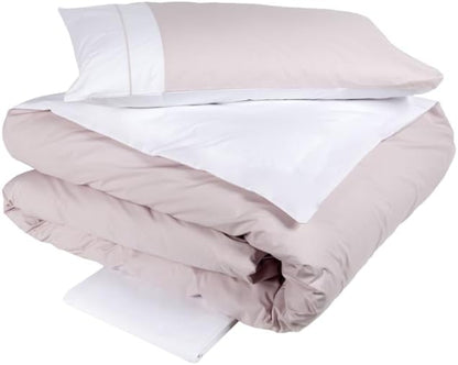 Fazzini Atelier line complete double duvet cover in Pure Percale 250TC art. Bicocca