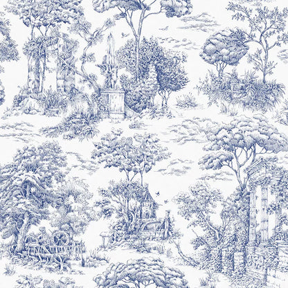 Tessitura Randi 1931 Servizio da tavola con tovaglioli in fiandra jacquard di puro cotone art. Jouy