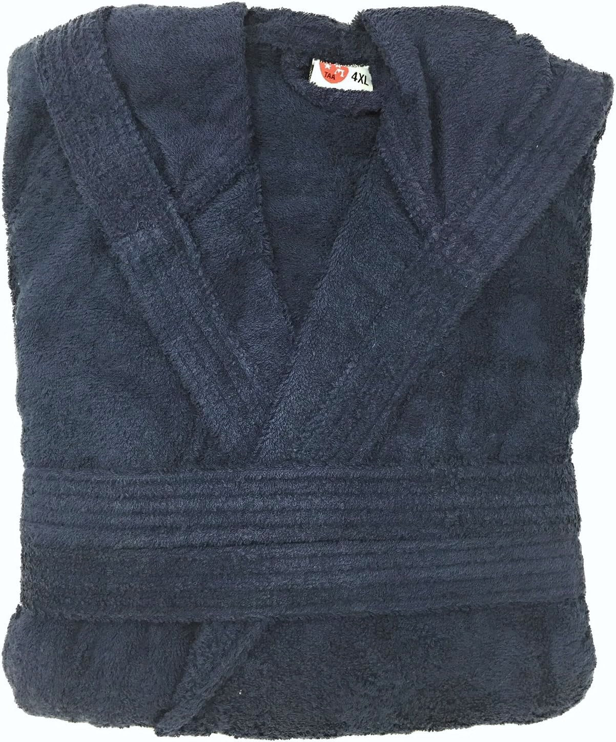 Accappatoio in Spugna idrofila con Cappuccio Unisex Taglie Extra Forti OVERSIZE, Art. Maxi Tinta Unita