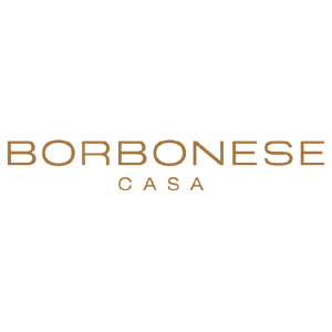 Borbonese accappatoio in pura spugna idrofila senza cappuccio con preziosi gemelli art. Exclusive