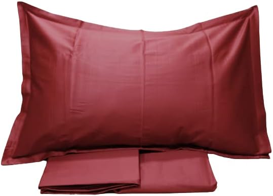 Fazzini Double bed sheet set in pure cotton satin 300TC silky effect art. Trecento top quality