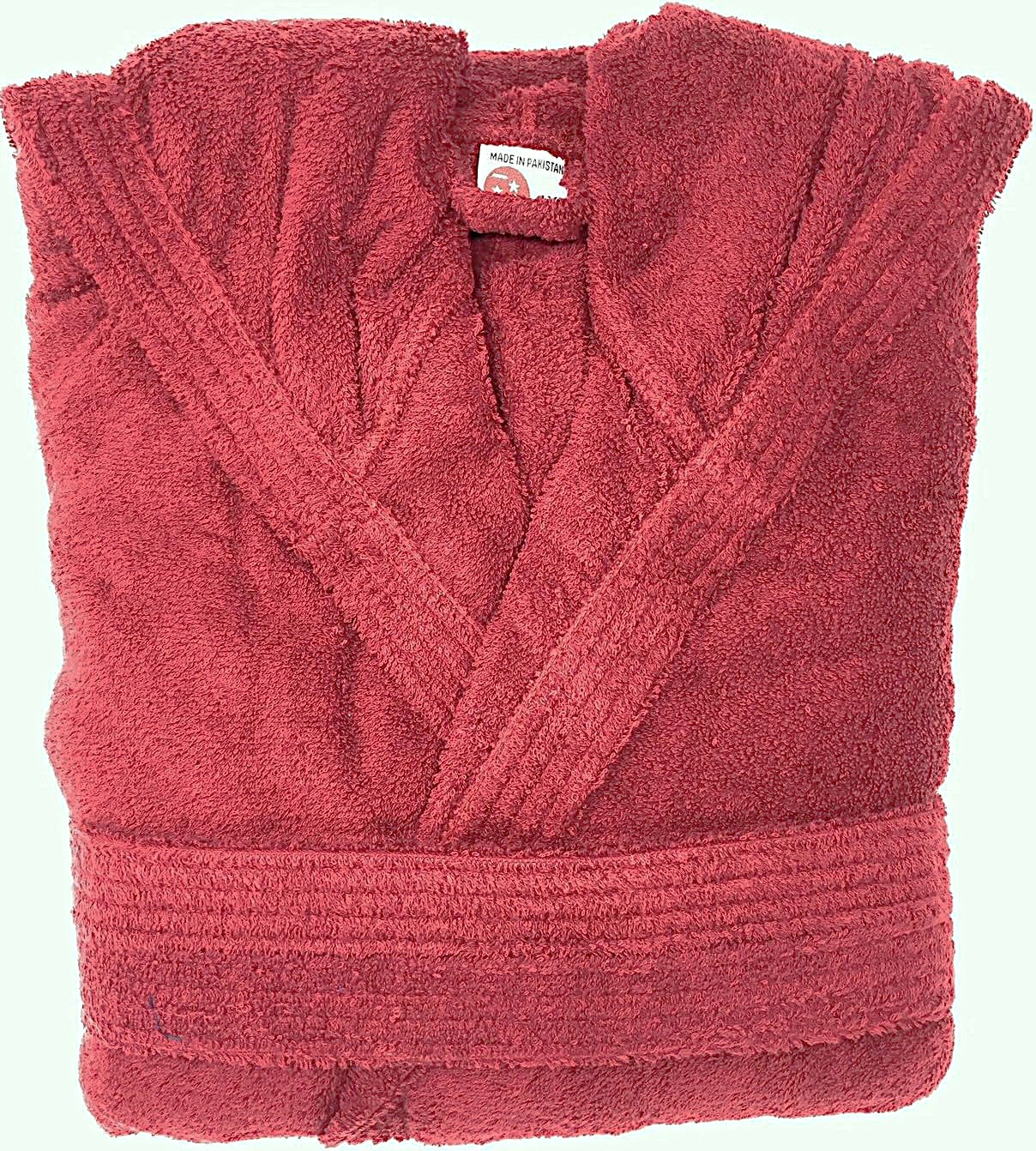 Accappatoio in Spugna idrofila con Cappuccio Unisex Taglie Extra Forti OVERSIZE, Art. Maxi Tinta Unita