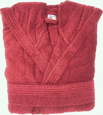 Accappatoio in Spugna idrofila con Cappuccio Unisex Taglie Extra Forti OVERSIZE, Art. Maxi Tinta Unita