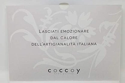 COCCOY Couverture double en pure laine vierge 100 % laine d'agneau mérinos australienne avec traitement jacquard, poids hiver 450 g/m² Caractère.