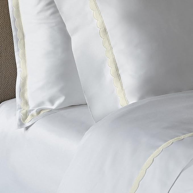 Fazzini Linea Atelier complete duvet cover in Pure Cotton Satin 300TC art. Castello