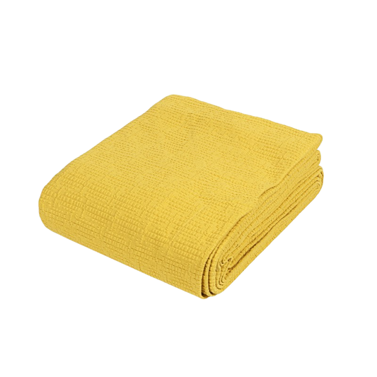 Couvre-lit double léger Fazzini en piqué de pur coton art. Dialogue