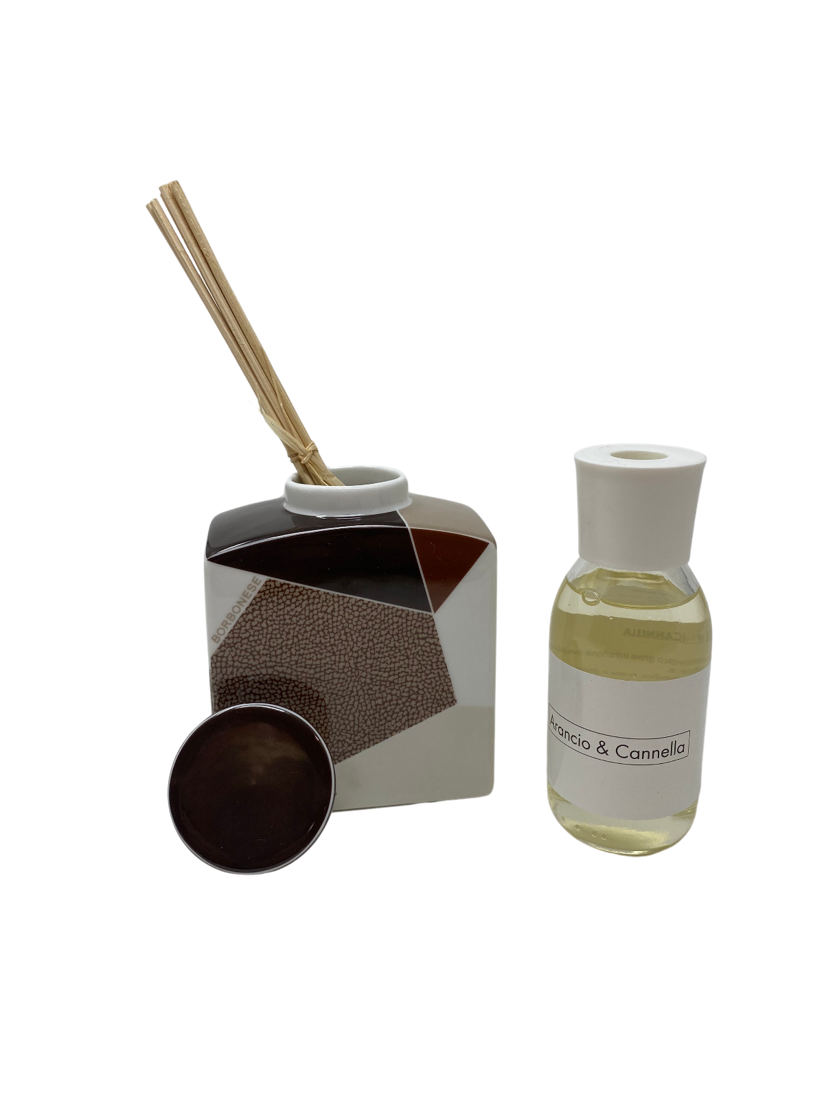 Borbonese Orange &amp; Cinnamon fragrance diffuser Trilogy series