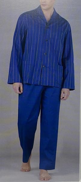 Pyjama élégant pour homme Bip Bip, coupe classique, boutonné sur le devant, en pur coton Mako Art. E020102