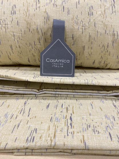 Casamica Single Bed Sheet Set in Marmolada Printed Flannel in 100% Cotton Pilling Free Art. Elena