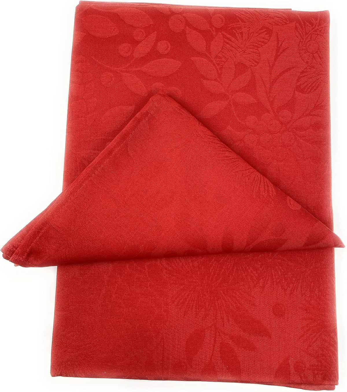 Gabel Servizio da Tavola linea Buon Natale art. Enchanted in prezioso tessuto jacquard di puro cotone