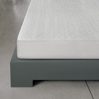 Fazzini Coprimaterasso in Spugna di Puro Cotone Jacquard art. Erre