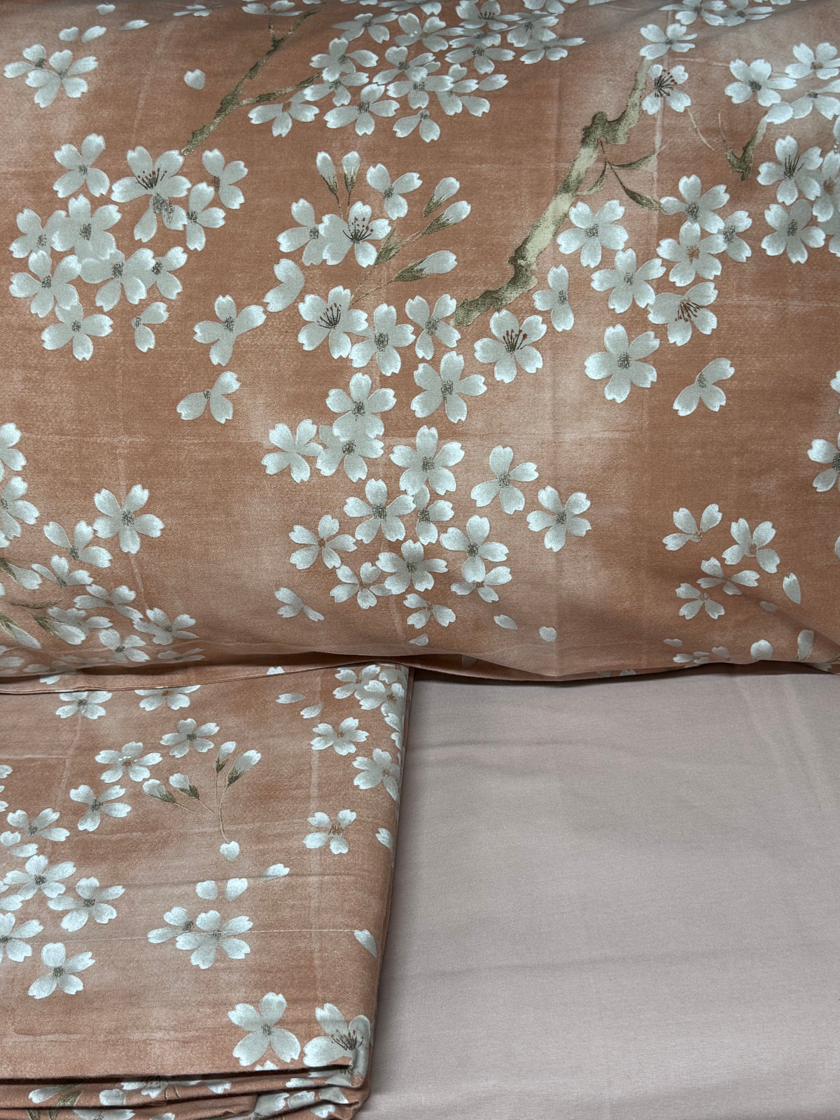 Fazzini Completo Lenzuola Matrimoniali in Flanella di Puro Cotone art. Kimono