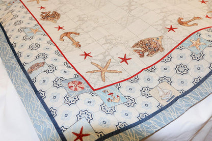 Set de table sans serviettes en tissu Gobelin EmilyHome Art. Poisson