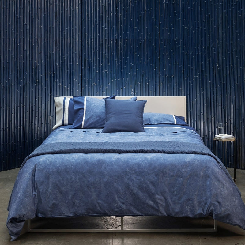 Fazzini trapunta matrimoniale peso invernale in Puro Percalle di Cotone tinto e sovrastampato art. Galuchat cm. 270x270