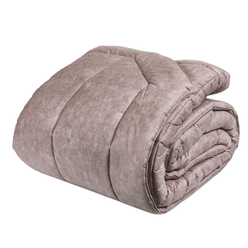 Fazzini trapunta matrimoniale peso invernale in Puro Percalle di Cotone tinto e sovrastampato art. Galuchat cm. 270x270