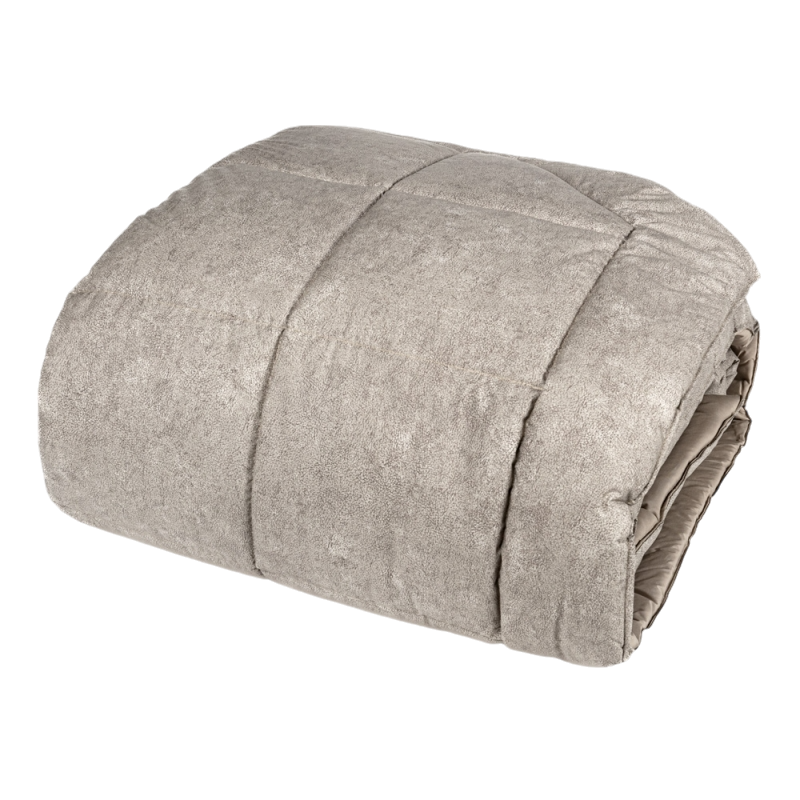 Fazzini trapunta matrimoniale peso invernale in Puro Percalle di Cotone tinto e sovrastampato art. Galuchat cm. 270x270