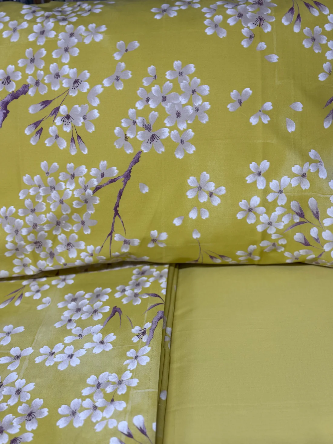 Fazzini Completo Lenzuola Due Piazze in Percalle di Puro Cotone Effetto Copriletto con Doppia Balza art. Kimono