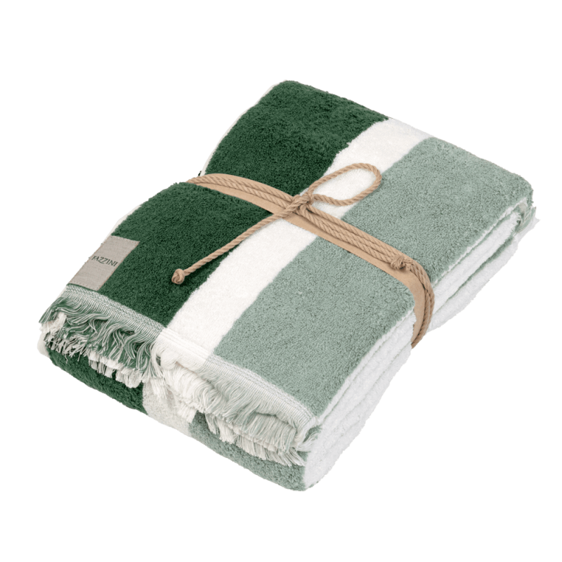 Fazzini Telo Bagno in Pura Spugna Idrofila tinta in filo melange art. Gradazioni