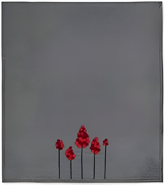 Maryplaid Blanket/Plaid made of high quality Micropile Art. 6M64311 with valuable Applications Size 160x180 