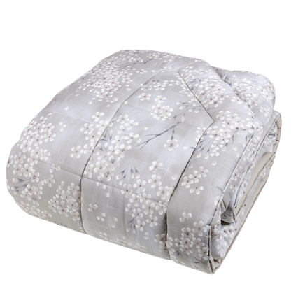 Fazzini Trapunta matrimoniale peso invernale in Puro Percalle di Cotone art. Kimono