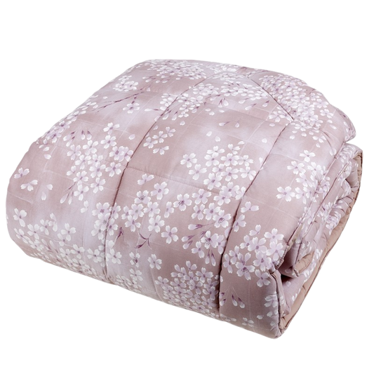 Fazzini Trapunta matrimoniale peso invernale in Puro Percalle di Cotone art. Kimono