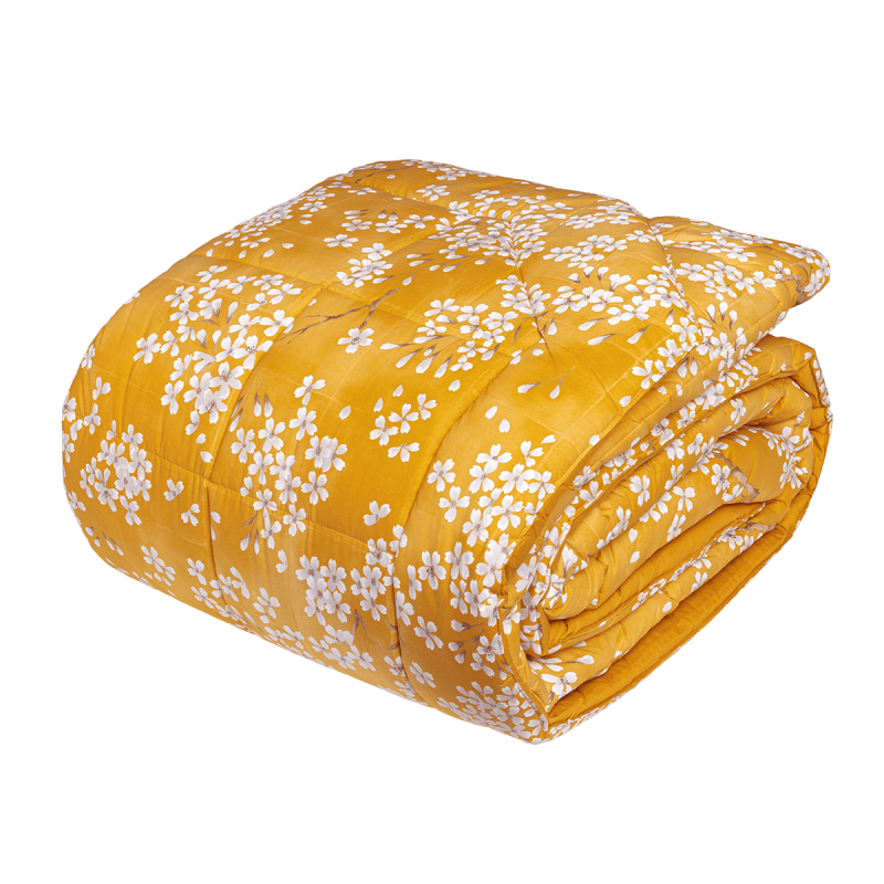 Fazzini Trapunta matrimoniale peso invernale in Puro Percalle di Cotone art. Kimono