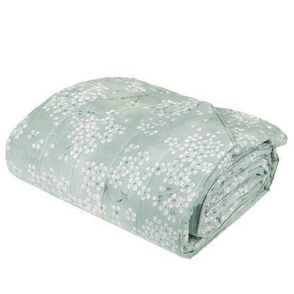 Couette double Fazzini poids printemps en percale de pur coton art. Kimono