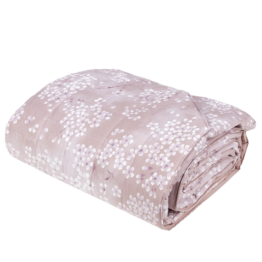 Fazzini quilt square and a half spring weight in Pure Cotton Percale art. Kimono