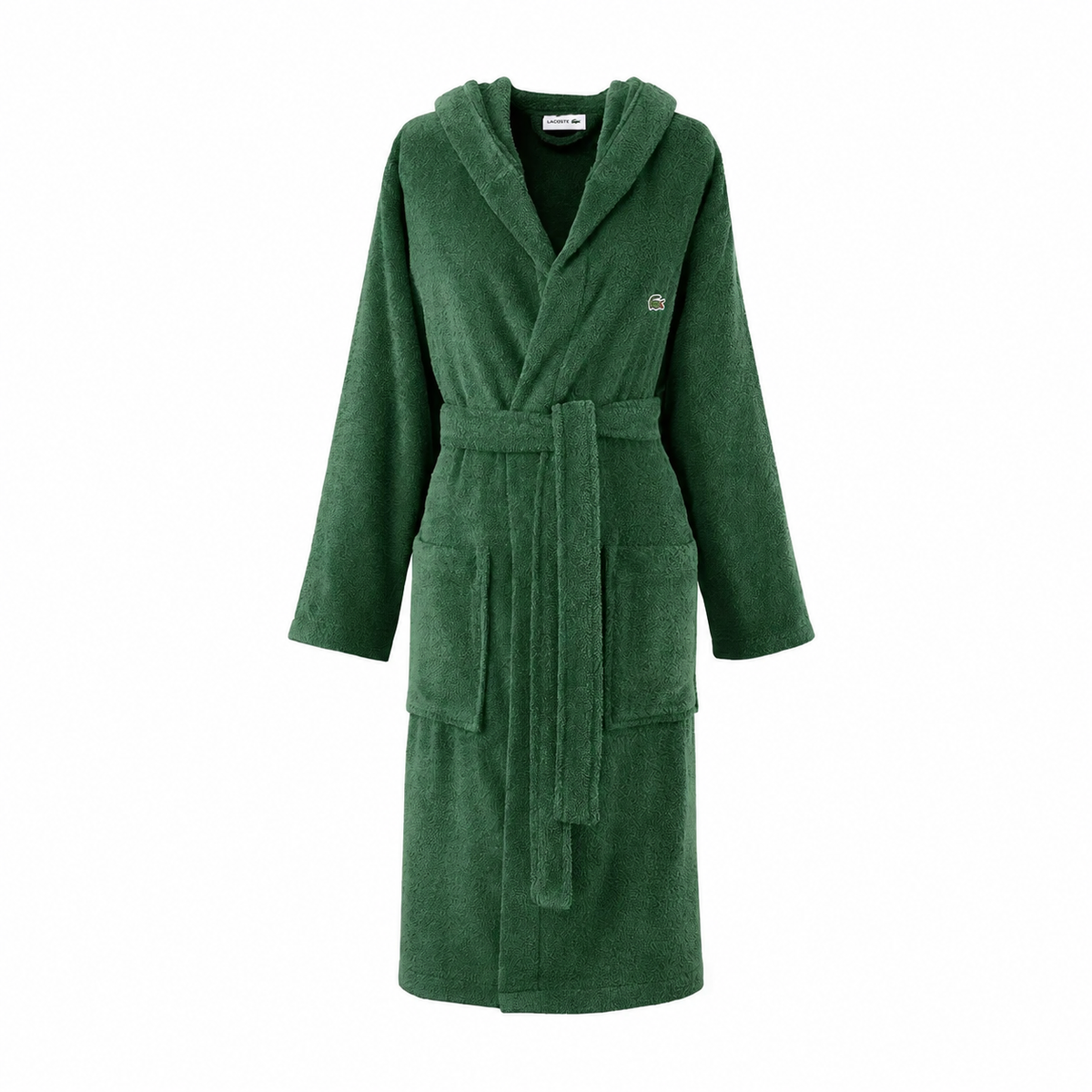 Lacoste Accappatoio con cappuccio in spugna Idrofila Unisex art. Lopen