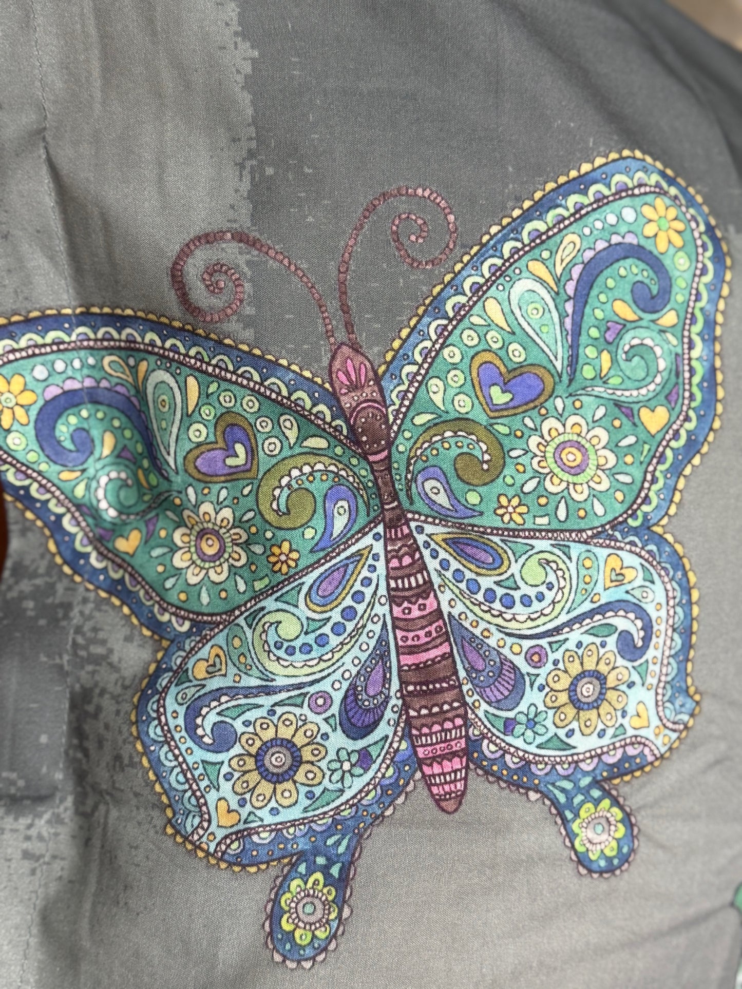 Mirabello Completo Lenzuola letto Due piazze in fine Percalle di Cotone, Effetto copriletto con Doppia Balza Art. Mariposa