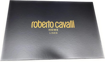 Roberto Cavalli Art Rose Leopard Double Duvet Cover Set