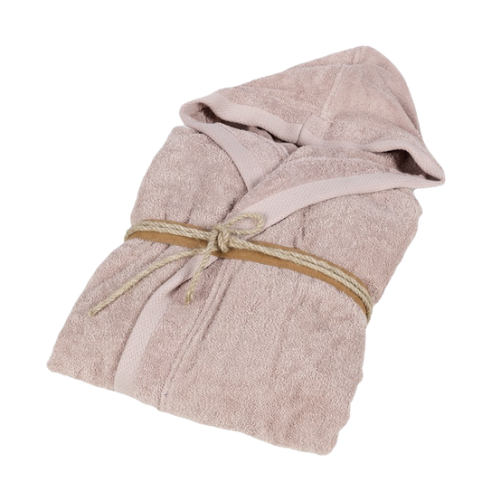 Fazzini bathrobe with hood in pure hydrophilic sponge art. Losanghe