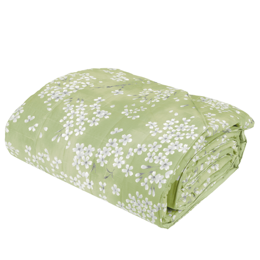 Fazzini double quilt spring weight in Pure Cotton Percale art. Kimono