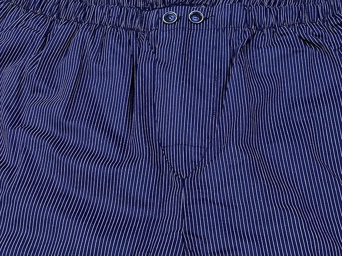 SGARLATA HOME Pigiama per Uomo Due Pezzi Abbottonato MOD. Cardigan in Puro Cotone Makò Mercerizzato e Tinto in Filo Peso Primaverile Art. Diego (Blu, 3XL SGARLATA HOME Pigiama per Uomo Due Pezzi Abbottonato MOD. Cardigan in Puro Cotone Makò Mercerizzato e Tinto in Filo Peso Primaverile Art. Diego (Blu, 3XL