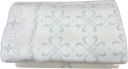 COCCOY Couverture double en pure laine vierge 100 % laine d'agneau mérinos australienne avec traitement jacquard, poids hiver 450 g/m2 Memory Art.