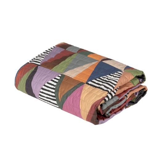 Fazzini copriletto trapuntato per Letto singolo in Percalle di Cotone art. Mexico