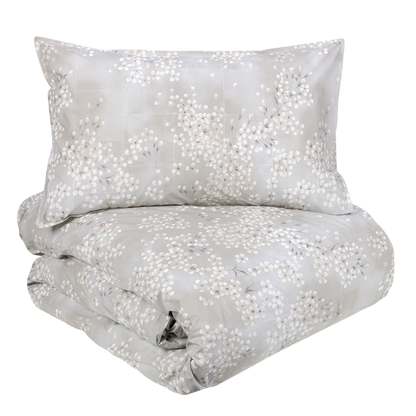 Parure de couette Fazzini pour lit queen-size en percale de pur coton (sans drap de dessous) art. Kimono