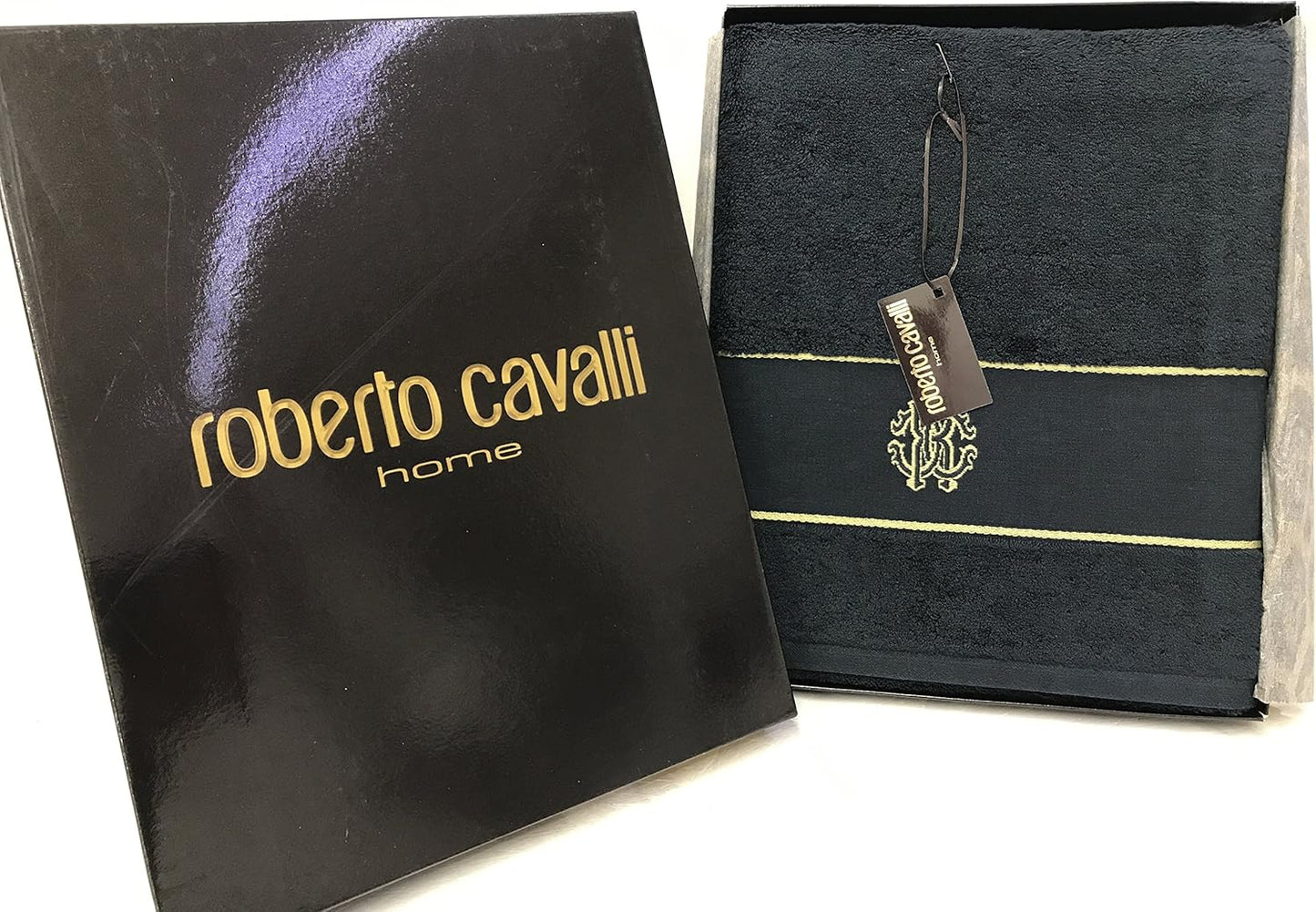 Roberto Cavalli 1+1 pair of sponge art. Gold New