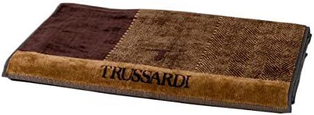 Trussardi Home Linen Accappatoio con Cappuccio in Spugna di Puro Cotone Art. New Tweed