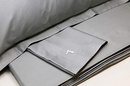 Trussardi Home Linen Double Duvet Cover Set in Finest Cotton Satin 60 Threads per cm/q Silky Effect Art. New Line