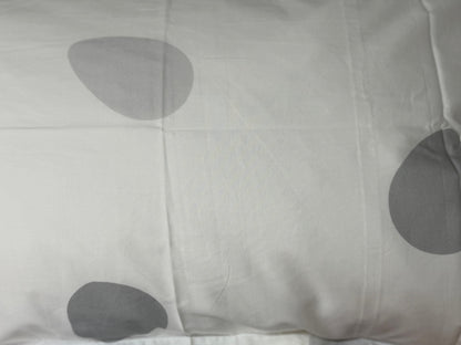 Mirabello parure copripiumino letto singolo (senza il lenzuolo di sotto) in puro Percalle di Cotone art. Oryza