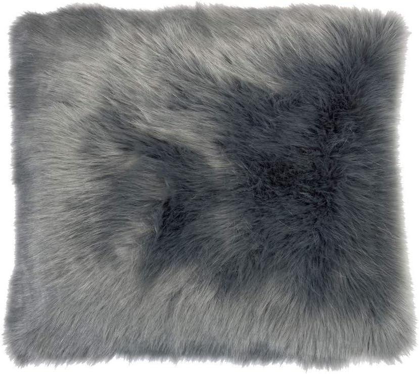 La Perla Prestigious Decorative Cushion by Fazzini in Ecological Fur Art. Pernula cm. 50x50