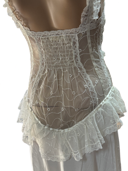 Sgarlata Home Camicia da Notte longuette in maglina di cotone francese art. Perseo