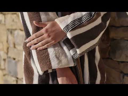 Fazzini Telo Bagno in Pura Spugna Idrofila tinta in filo melange art. Gradazioni