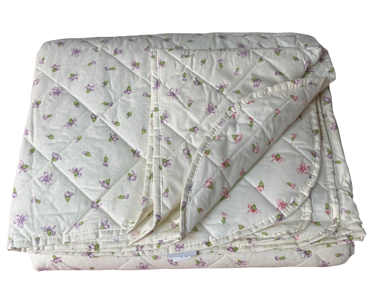 GF Ferrari Trapuntino/Quilt Mezzo Tempo In Puro Cotone Stampa Double-Face Misura Piazza e Mezza Art. Cotton