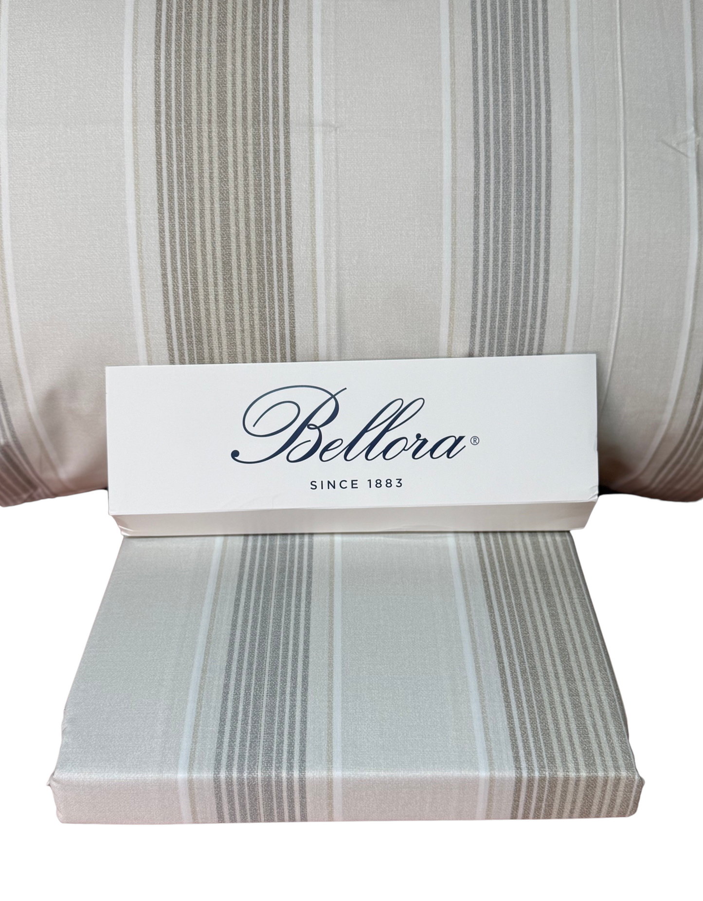 Bellora Parure copripiumino matrimoniale in Puro Percalle di Cotone art. Regimental