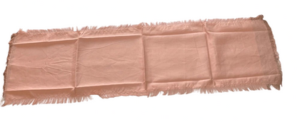 Preziosa Home runner in Puro Lino 100% con frange art. Saint Tropez
