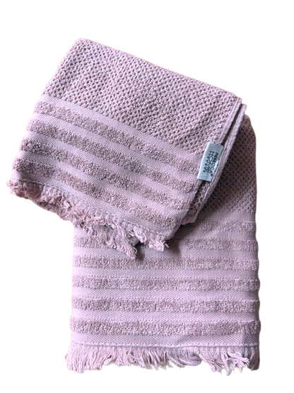 Rebecca Home coppia asciugamani 1+1 in Spugna art. Giulia
