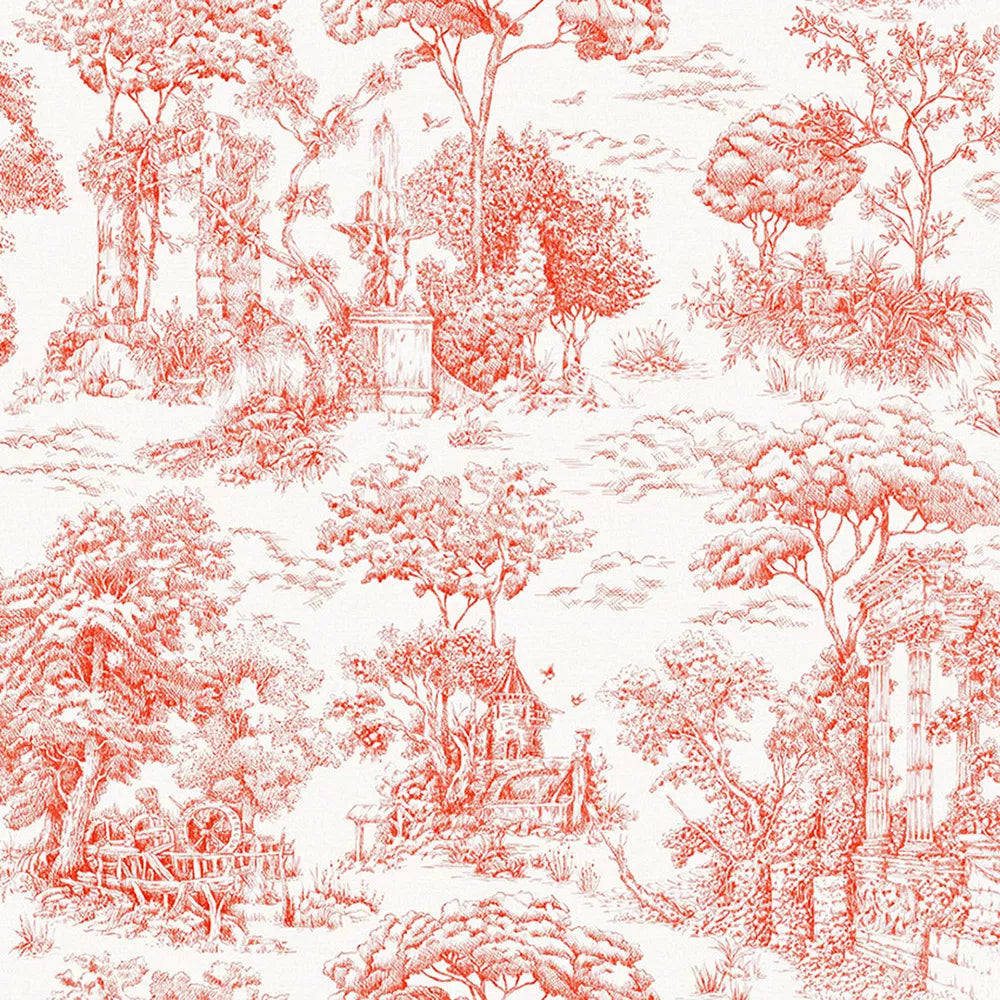 Tessitura Randi 1931 Servizio da tavola con tovaglioli in fiandra jacquard di puro cotone art. Jouy