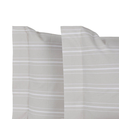 Mirabello Completo Lenzuola Letto Singolo in Puro Percalle di Cotone art. Oxford